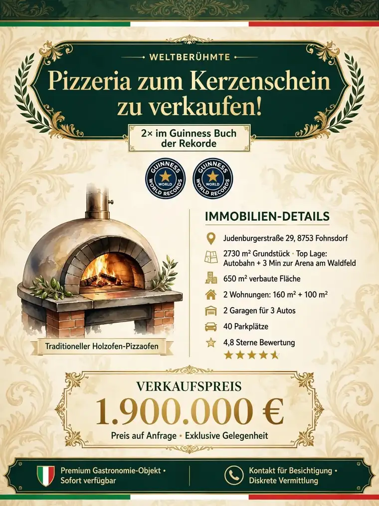 WELTBERÜHMTE PIZZEERIA ZUM KERZENSCHEIN