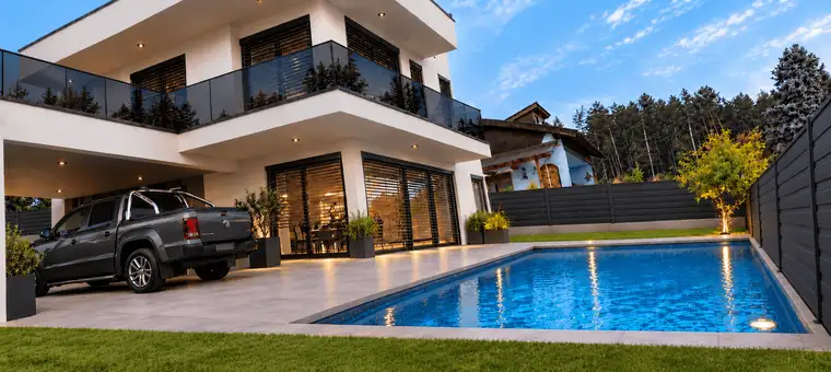 Moderne Neubau-Einfamilienhaus in Söding mit Pool