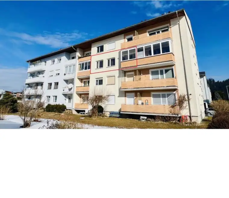 Sanierte 2-Zimmer-Wohnung in Judenburg mit Balkon