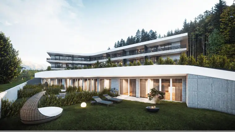 ÈVOLUER - Großzügig dimensionierte 2-Zimmer-Garten-Wohnung