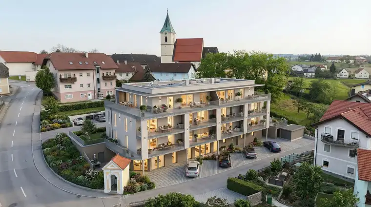 Neubau-Wohnung mit Loggia 65 m² ab 314.200 Euro