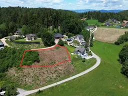 BAUGRUNDSTÜCK IN MARIA RAIN – 1.099 m² MIT FERNBLICK, RUHELAGE UND BEREITS VORBEREITETER PLANUNG