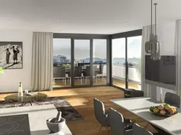 Unvergleichlich Einzigartige Penthouse Wohnung mit 360° Terrasse