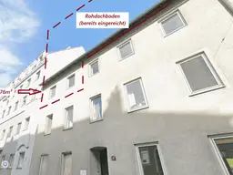 Wohnung *teilbar* + Rohdachboden