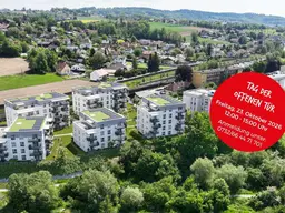 Naturnahes Wohnen in Schärding - Penthouse-Eigentum mit Balkon und Innblick