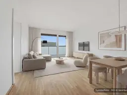 Naturnahes Wohnen in Schärding - Penthouse-Eigentum mit Balkon und Innblick