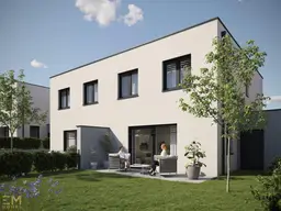 Top 7: Herbstaktion für die ersten 3 Käufer! Schlüsselfertige Doppelhaushälfte mit 5 Zimmern, Carport, Terrasse, Eigengarten!