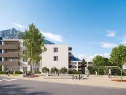 Modernes Wohnen in bester Lage: 3-Zimmer Wohnung mit Fußbodenheizung, Tiefgarage und kontrollierter Wohnraumlüftung ab 929€ Miete in 6500 Landeck!