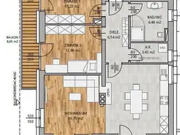 3 Zimmer Wohnung - Sofortbezug möglich!