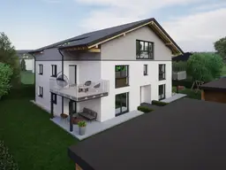 Neubau Ried/Tumeltsham-2 Terassenwohnungen im Obergeschoss mit Lift, Doppelcarport, Topausstattung