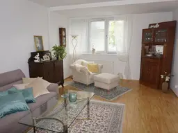 Urbanes Wohnung am Auberg-Urfahr, großer Balkon, Grünanlage