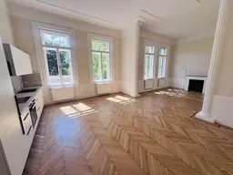 !! 3 Monate mietfrei !! Luxuriöse 4-Zimmer-Wohnung, 150 m², vollsaniert, 2. Etage, 1040 Wien, ohne Aufzug