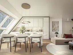 Beeindruckende 3-Zimmer-Maisonette mit Terrasse und über 3 Meter Raumhöhe - ANDEA Parkside Residences