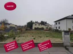 FÜR HOBBYGÄRTNER - 900 M² GRUNDSTÜCK IN SIEBENHIRTEN GANZJÄHRIG ALS GARTEN ZU VERMIETEN