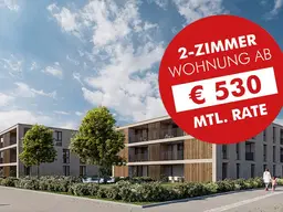 Ruhig wohnen nahe Zentrum: 2-Zimmer Wohnung mit Garten (Top B01)