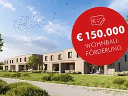 Einmalige Gelegenheit: Neubau-Reihenhaus mit 4-Zimmern und Garten (Top B3)