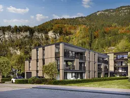 Bereits in Bau: 2-Zimmer Wohnung mit Eckgarten in idealer Lage