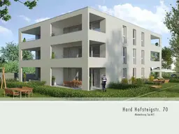 Helle 3-Zimmer Wohnung in Hard - zu vermieten (Top A05)! 
