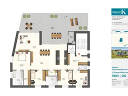 3 Wohnträume - 1 Panorama. 5-Zimmer-Penthouse W03