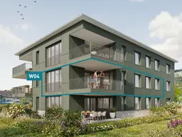 Ruhig wohnen, zentrumsnah leben. 3-Zimmer-Terrassenwohnung W04