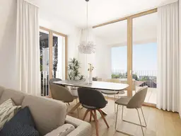 Dornbirn Oberdorf - freier Blick in Richtung Stadt und zu Fuß zum Marktplatz