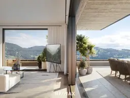 Exklusives Penthouse in sonniger Ruhelage mit Bergblick - Erstbezug