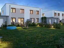 Wohnen in Pottendorf: Moderne Doppelhäuser zur Miete mit Garten! 9/1 - HAUS 17