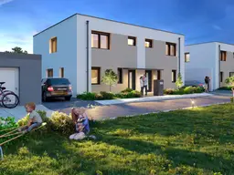 Wohnen mit Naturblick: Doppelhäuser zur Miete in Pottendorf - 5/1 HAUS 9