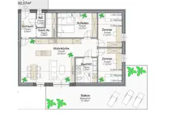 PENTHOUSE-WOHNUNG MIT DEM LUXUS DIESER AUSSICHT! Fertigstellung 11/2025. Genussregion Südsteiermark!