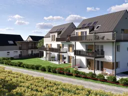 Wohnen im Grünen inklusive Schlossblick! KLEINE GARTENWOHNNG nähe Leibnitz in der Gemeinde St. Georgen an der Stiefing!