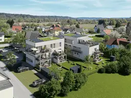 Westlich ausgerichtete Eck-Balkonwohnung mit wundervoller Aussicht! 20 km südlich von Graz im Bezirk Leibnitz!