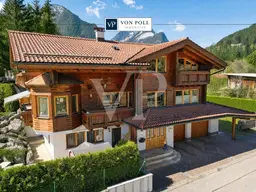 Exklusives Alpen-Anwesen in Pflach, Tirol – 7 Zimmer, 381 m², Pool, Sauna &amp; 5 Garagen mit Hebebühne