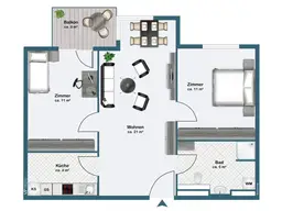 3-Zimmer-Wohnung mit fantastischem Nordkette-Blick, Balkon und Parkplatz