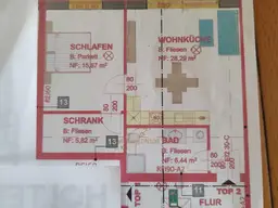 nähe Bad Tatzmanndorf: neuwertige Wohnung mit großem Balkon - auf Wunsch unbefristet - provisonsfrei