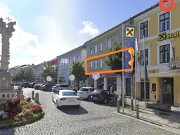 PROVISIONSFREI - Ausgezeichnete Bürofläche im Zentrum von Rohrbach - Teilungen möglich