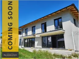 COMING SOON! Attraktive Rohbau – Doppelhaushälften mit Garage und sonnigem Garten zum Selbstausbau in ruhiger Siedlungslage in Bruckmühl (H1, H2)