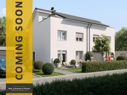 COMING SOON! Schlüsselfertige Doppelhaushälften mit Galerie und Dachterrasse mit Landesdarlehen 1,5% Fixzins in einzigartiger Lage in Attnang-Puchheim