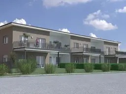 BAUBEGINN ERFOLGT! Sonnige und barrierefreie 2-Zimmer Wohnung mit Terrasse und Gartenanteil zum kleinen Preis (Top 02)