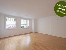 Büro- &amp; Praxisnutzung erlaubt | 2-Zimmer-Wohngenuss mit 13 m² Gartenfläche zzgl. Terrasse