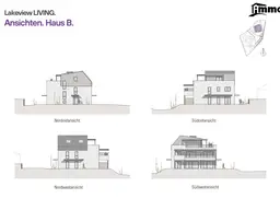 Neubauprojekt "Lakeview LIVING" | 3-Zimmer Eigentumswohnung mit XXL Garten | TOP 1B
