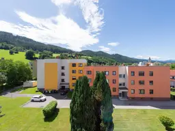 Charmante Eigentumswohnung mit Entwicklungspotenzial &amp; Baugrundstück am idyllischen Mürzufer