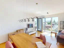 orea | Moderne Ruheoase im 21. Bezirk – 2 Zimmer mit Balkon &amp; Grünblick