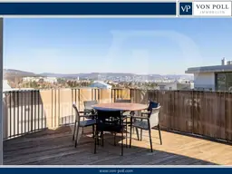 Penthouse mit Blick auf die Stadt