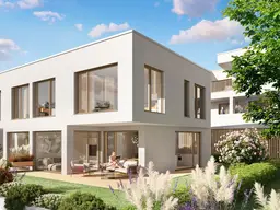 ALT EGGENBERG- DOPPELHAUSHÄLFTE mit Garten &amp; Blick ins Grüne und Eigenkeller - 4 Zimmer