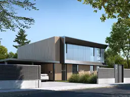 Leben der Zukunft - Modernes Haus mit Seeblilck