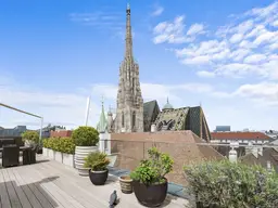 Luxus-Penthouse in der Besten Lage von Wien mit Dachterrasse und Blick auf den Stephansdom!