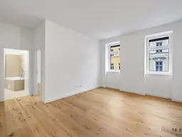 HELLE 3-ZIMMER ALTBAUWOHNUNG, SÜDLICHE AUSRICHTUNG, PERFEKTE RAUMAUFTEILUNG