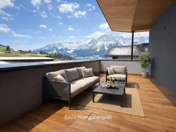 Miete: Wohnung mit Dachterrasse in Ellmau