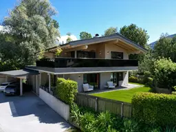 Stilvolles Einfamilienhaus: Moderner Alpenstil mit Wellness &amp; Sonnenterrasse