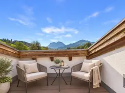 Ski in/Ski out - Penthouse-Maisonette mit Dachterrasse und Kaiserblick